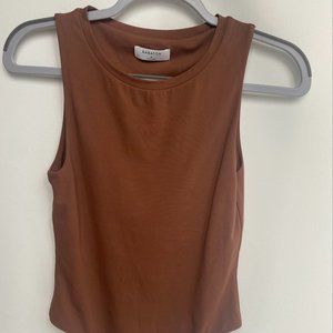 Babaton Contour Muscle Bodysuit in Epicurean Brown